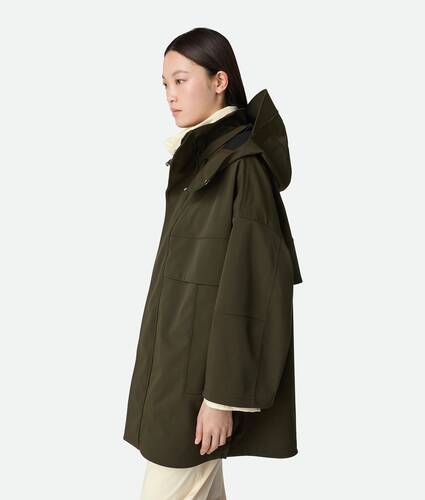 Bonded Tech Wool Parka