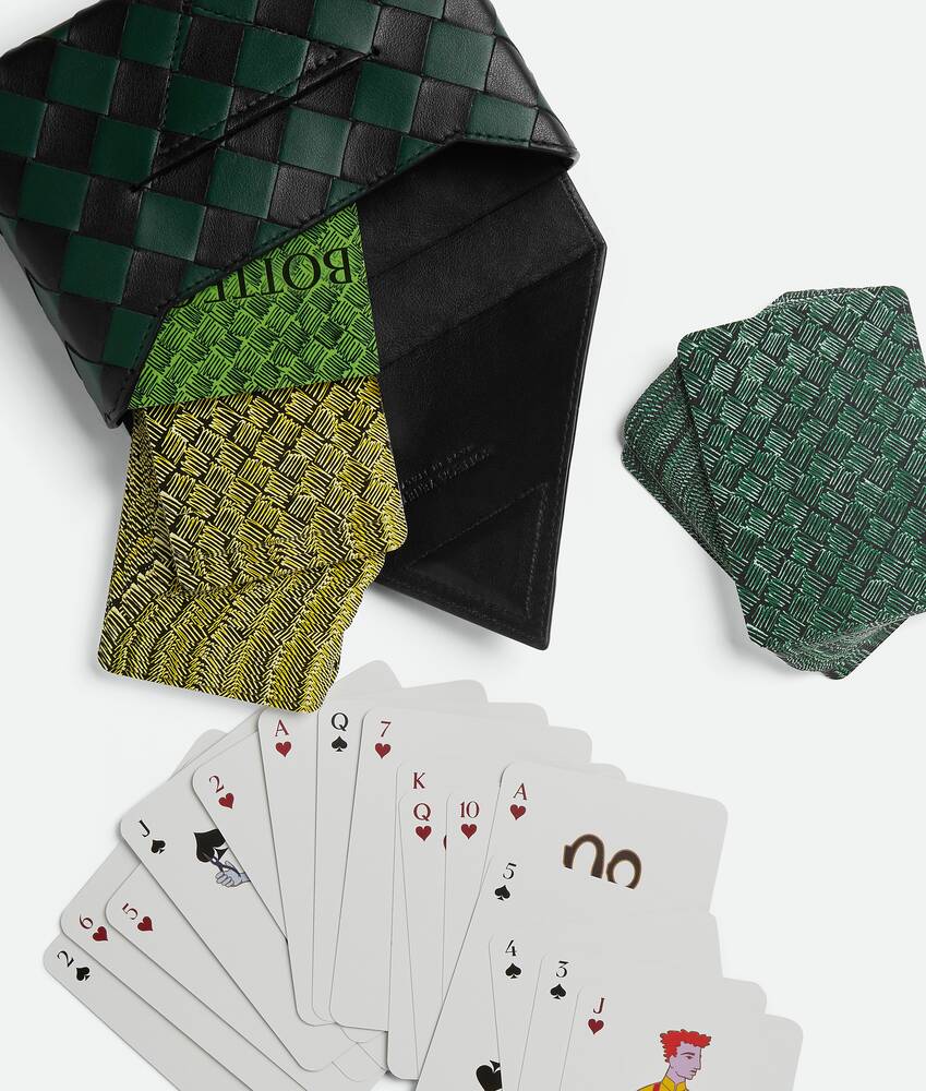 Display a large version of the product image 2 - Intrecciato Playing Cards