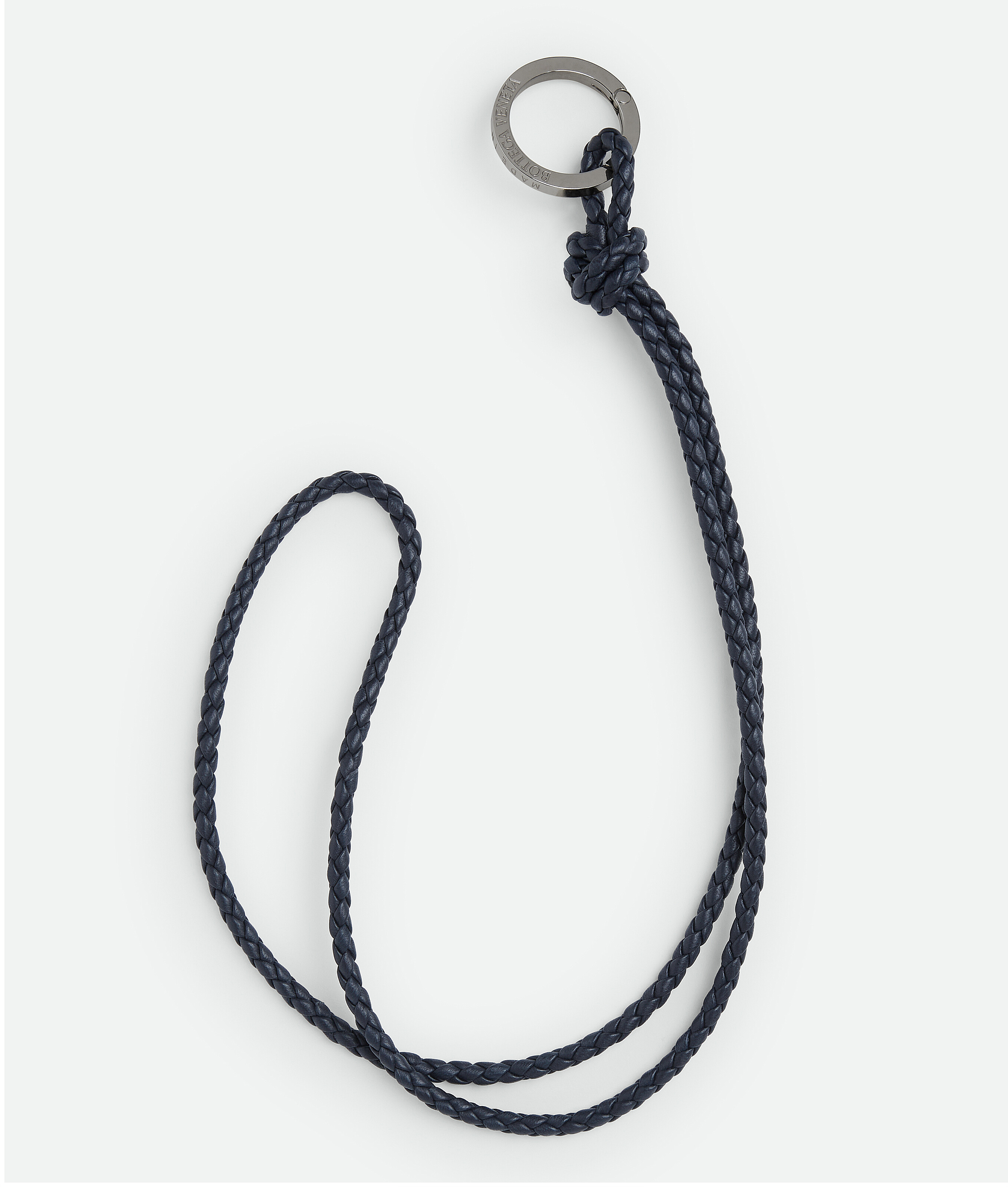 Bottega Veneta® Men's Intreccio Long Key Ring in Shop