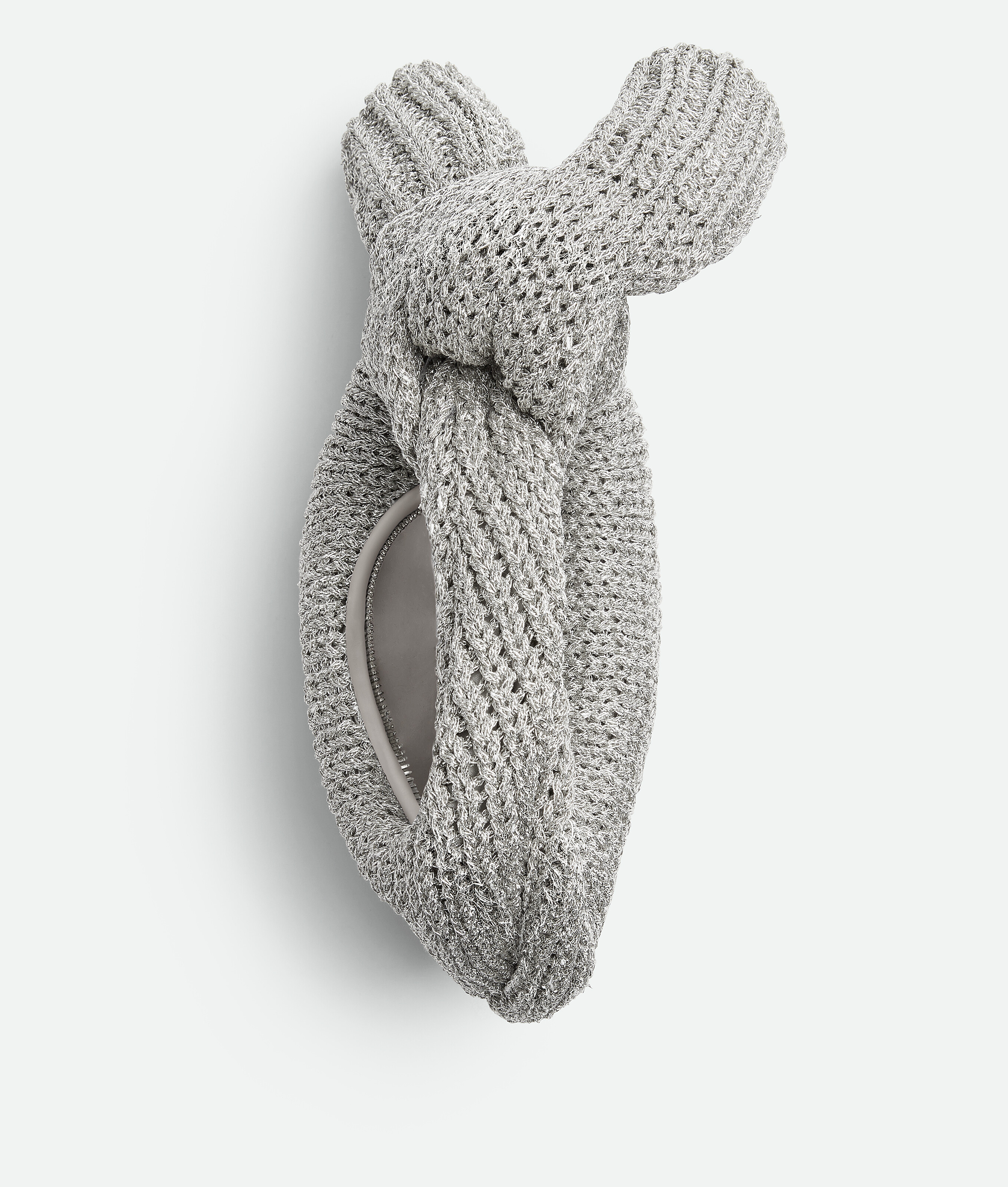 Bottega Veneta Mini Jodie In Silver