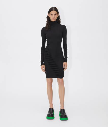 bottega veneta black dress