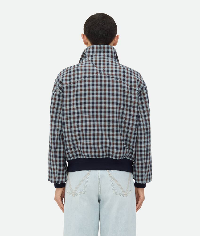 Display a large version of the product image 3 -                                                                                                                                                                           Cotton Gingham Blouson