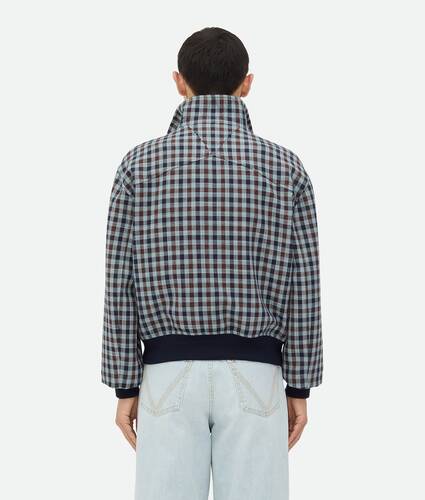                                                                                                                                                                           Cotton Gingham Blouson