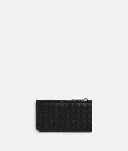 Intrecciato Piccolo Zipped Card Case