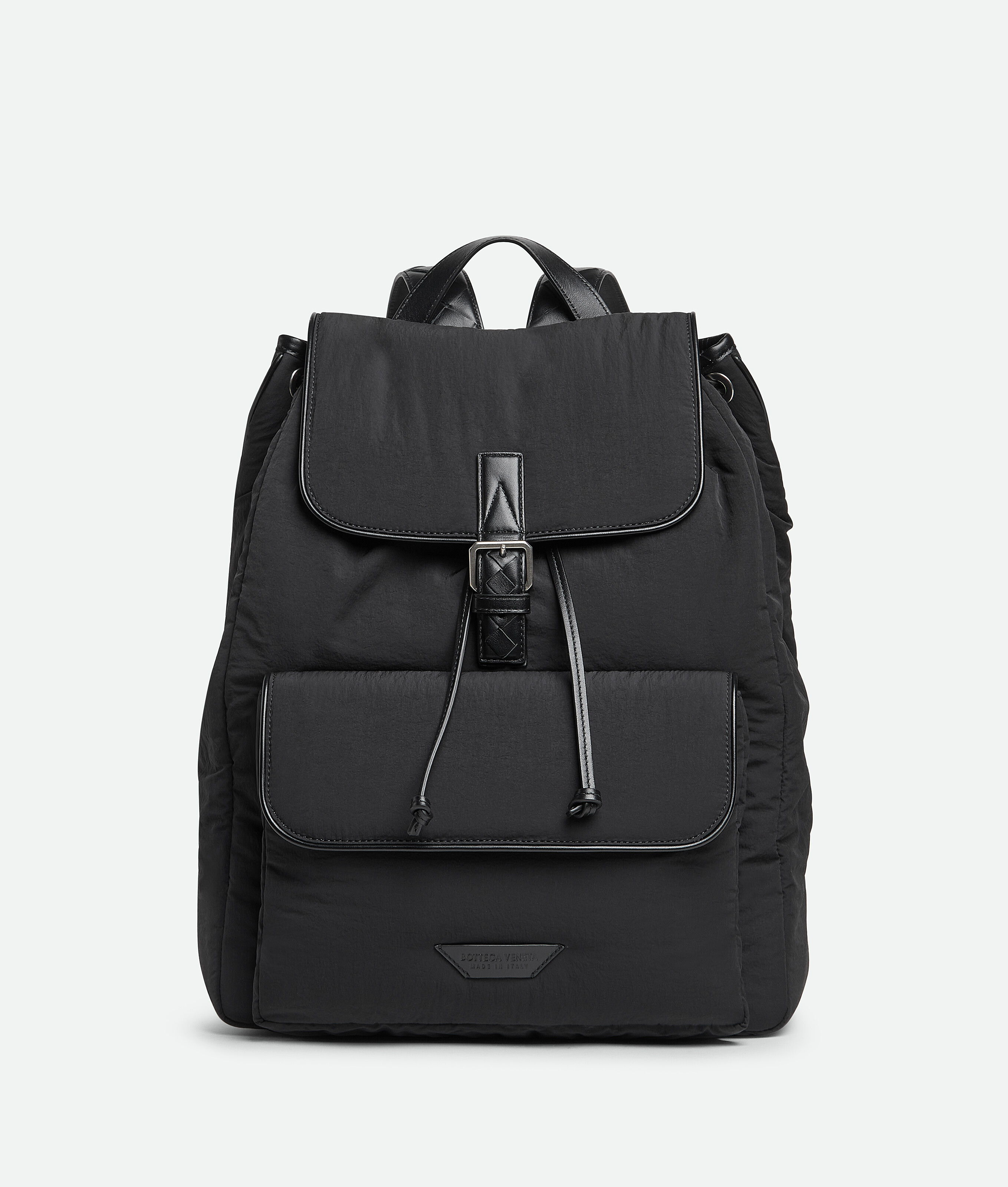 Shop Bottega Veneta Crossroad Backpack In Black