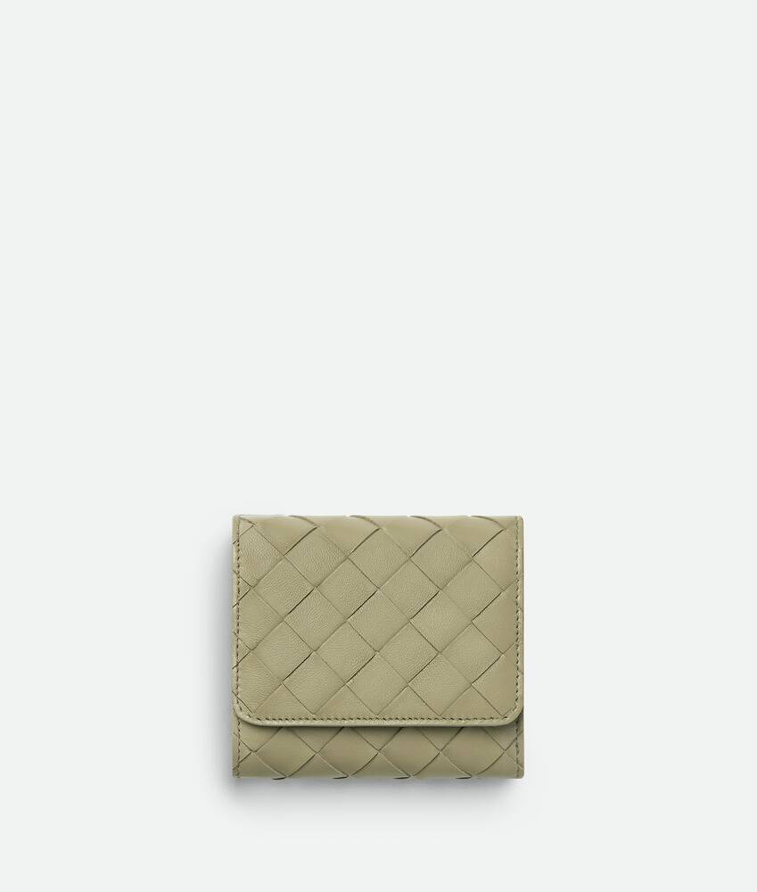 보테가 베네타 인트레치아토 3단 지갑과 오리가미 동전 지갑 776033VCPP68369