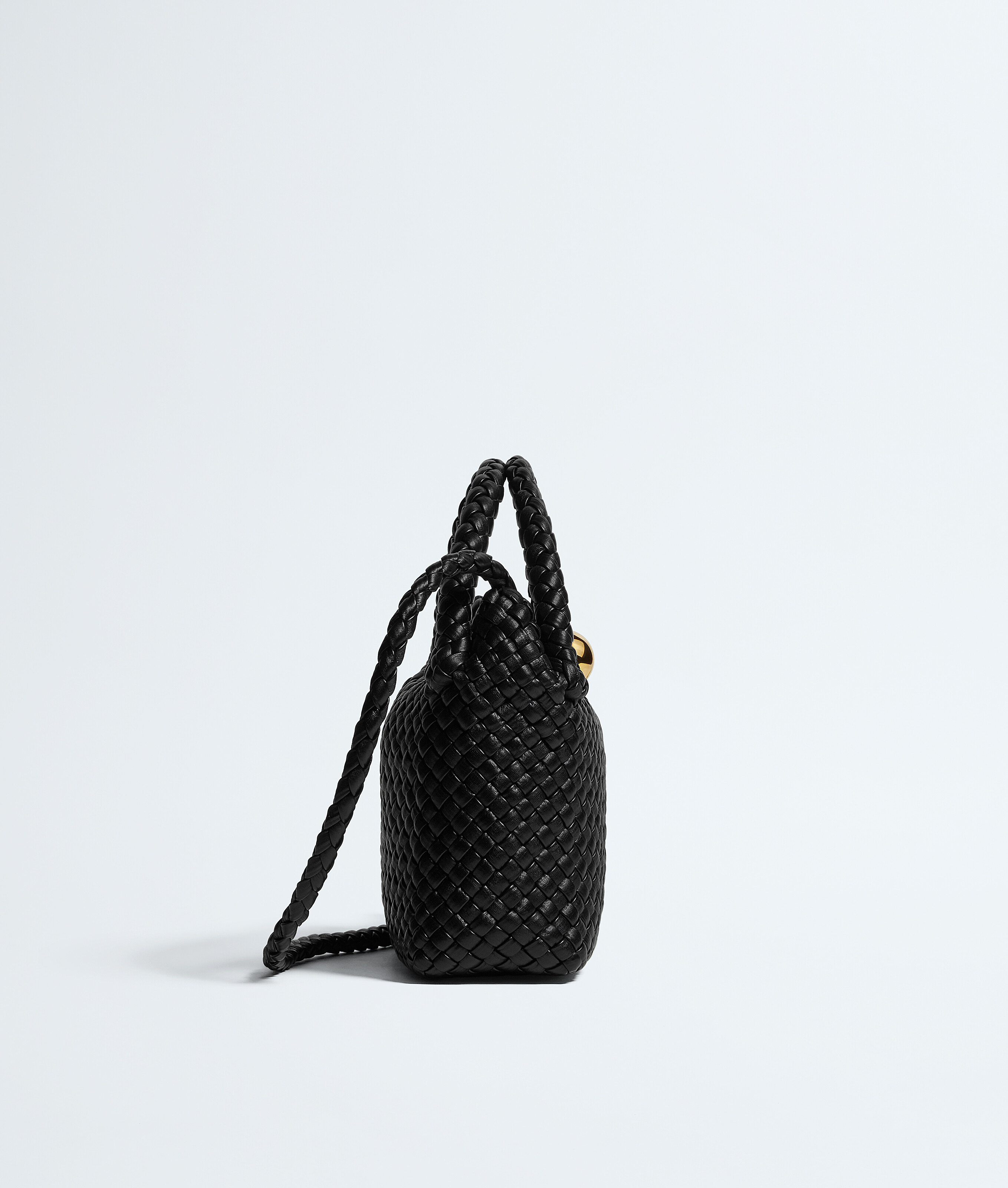 Women's Small Tosca in Black Bottega Veneta Luxembourg EN - Image 4