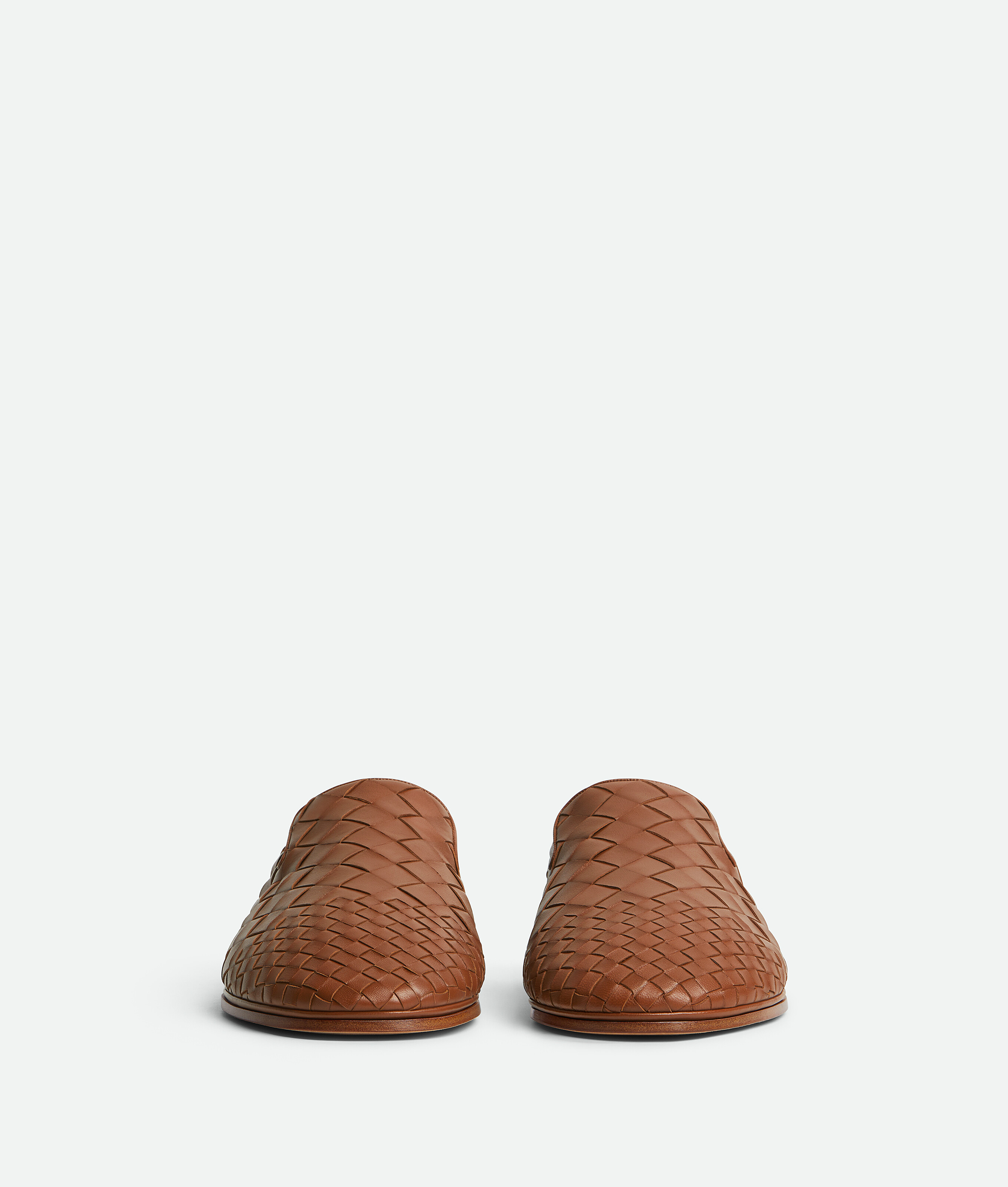 Bottega Veneta Round-head Casual Shoes In Brown