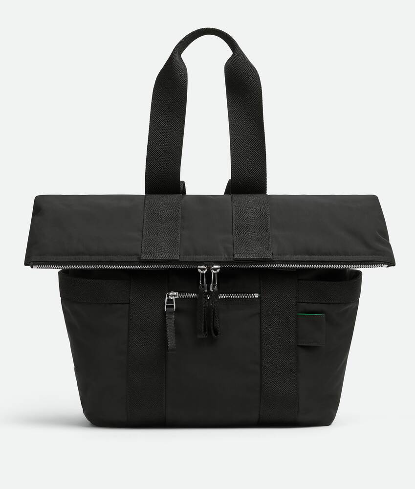 Bottega Veneta® Small Voyager Backpack in Black. Shop online now.