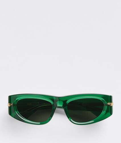 Classic Acetate Oval Sunglasses
