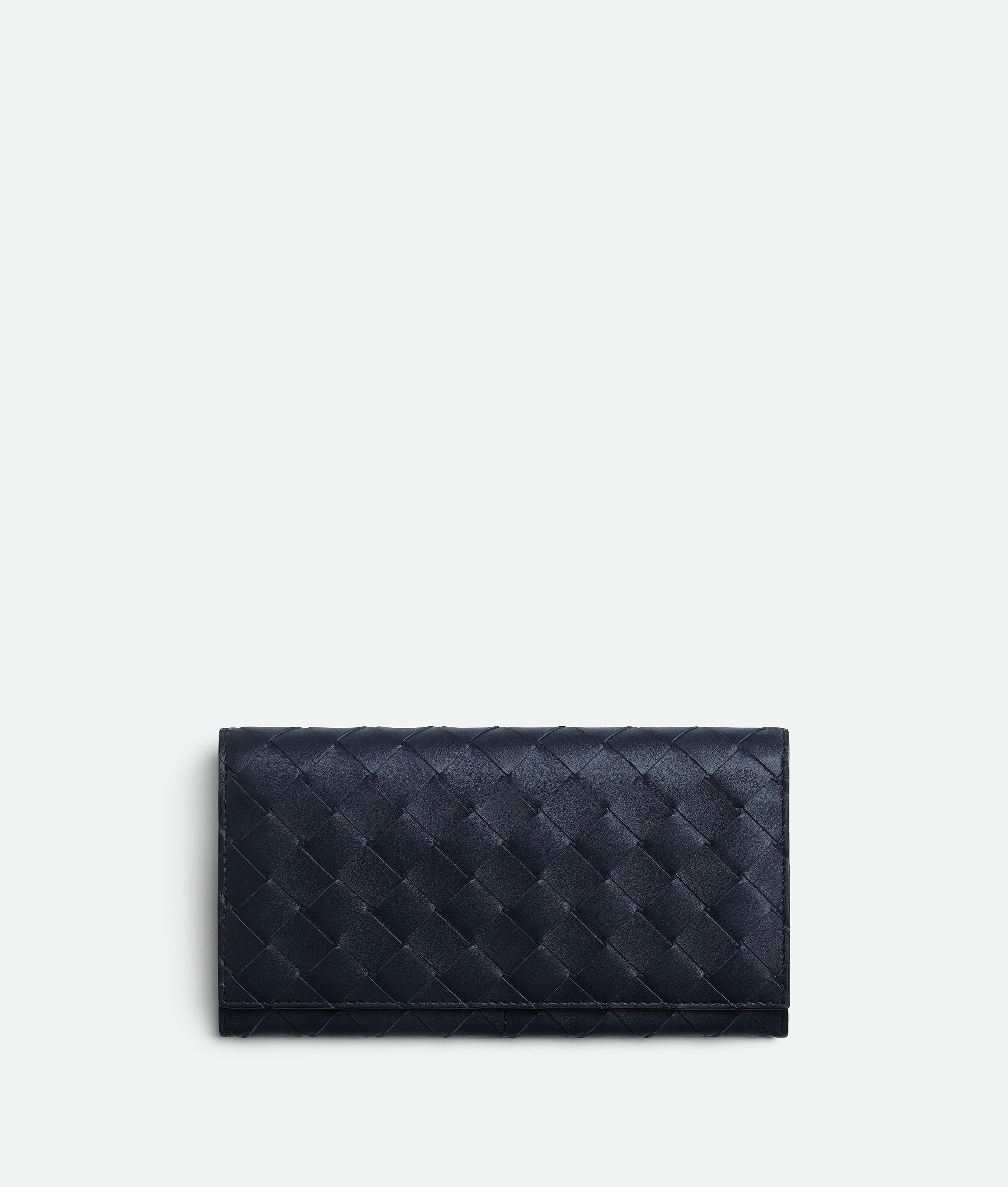 Bottega Veneta Portefeuille Avec Porte-monnaie Intrecciato Grand Format In Space/new Sauge