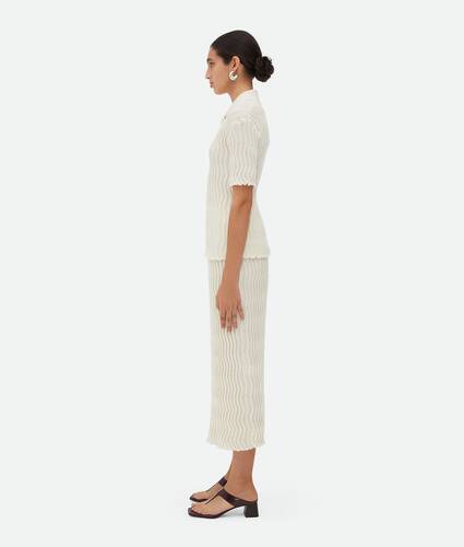 Ribbed Wool Skirt