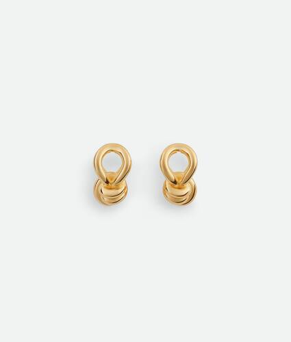 Knot Hoop Earrings