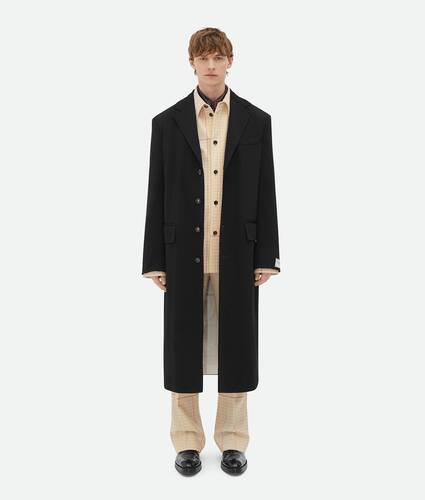 Matt Fluid Viscose Jersey Coat