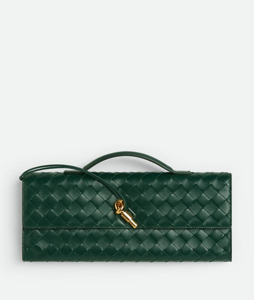 Auth Spa - Dịch Vụ Spa Túi Xách, Giày Dép Authentic Tại HCM. Bottega Veneta® Women's Long Clutch Andiamo With Handle in Emerald green. Shop online now.