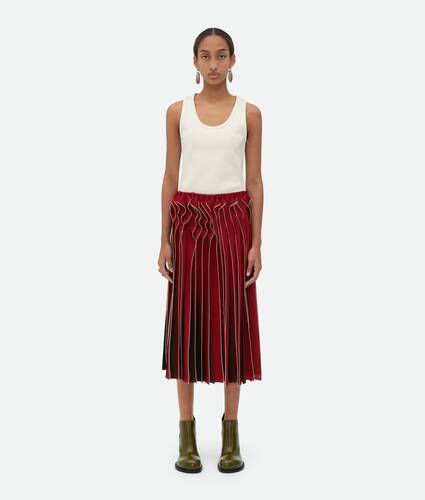 Viscose Frill Skirt