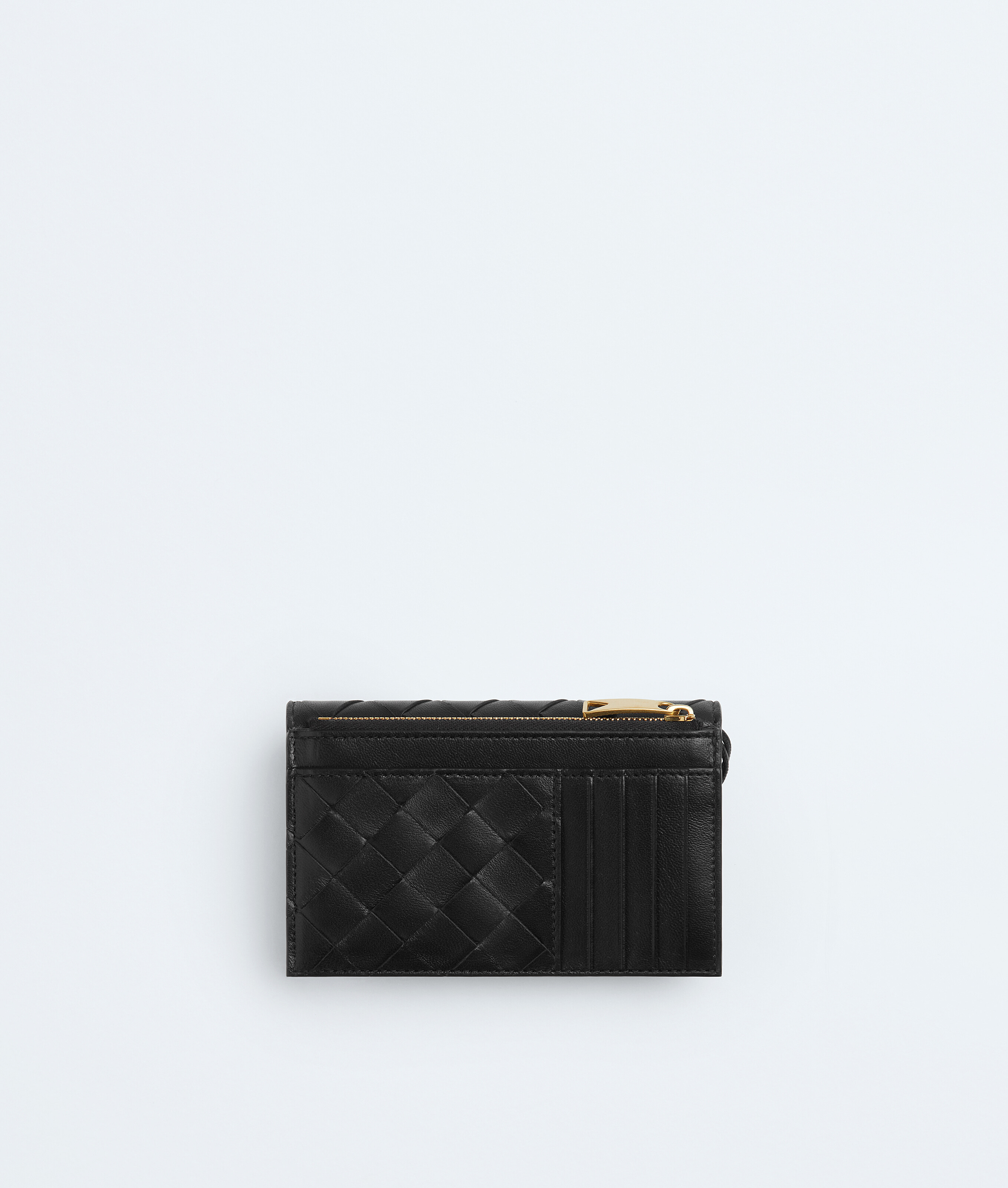 Women's Andiamo Zipped Card Case in Black Bottega Veneta Luxembourg EN - Image 3