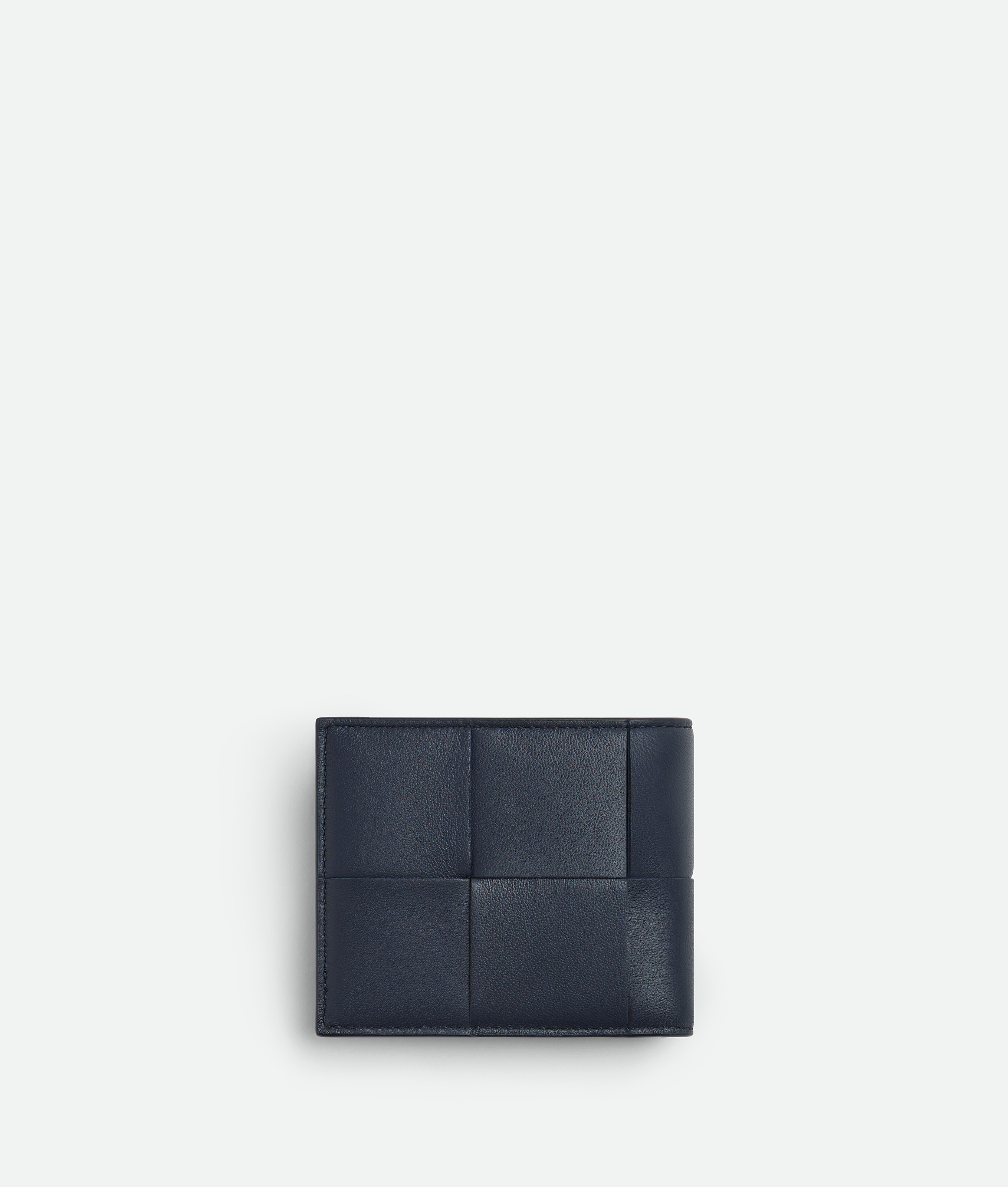 Bottega Veneta Cassette Bi-fold Wallet With Coin Purse In Space/sapele