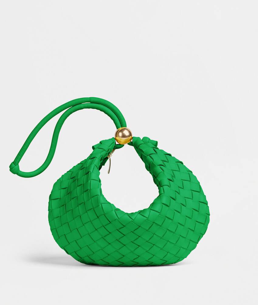 Bottega Veneta Green Knot Shoulder Bag