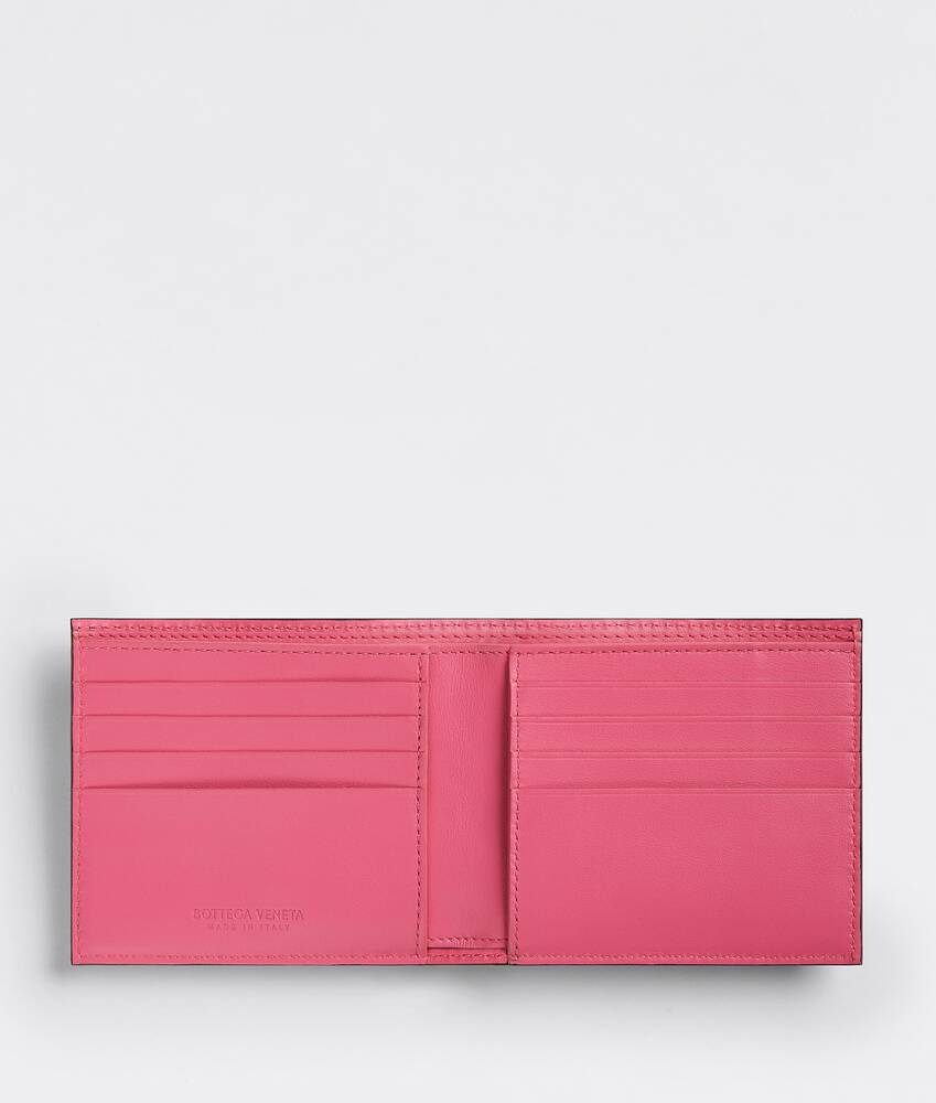 Herren Accessoires Portemonnaies und Kartenetuis Bottega Veneta Leder Bi-fold Portemonnaie in Pink für Herren 