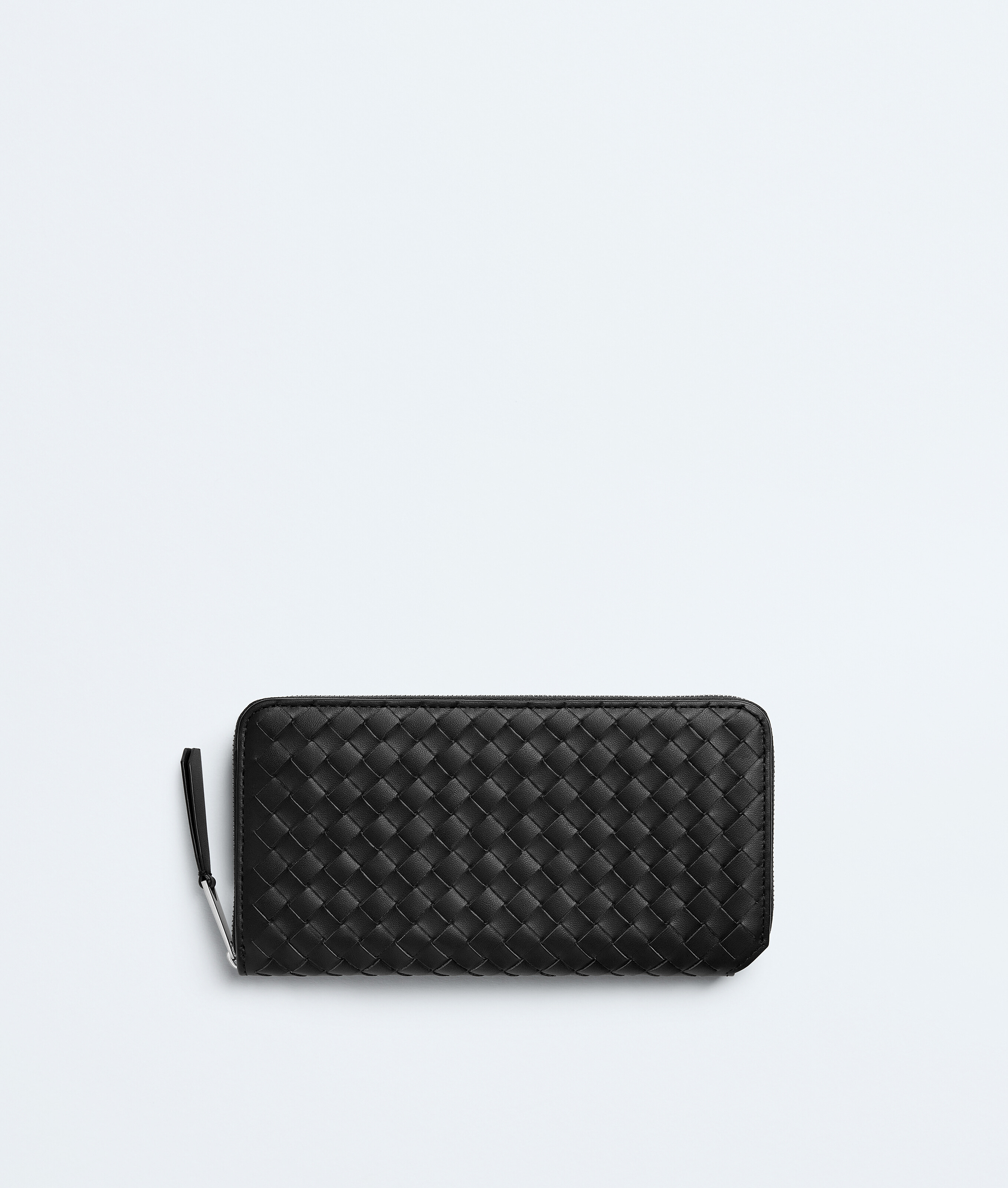 Intrecciato Piccolo Zip Around Wallet