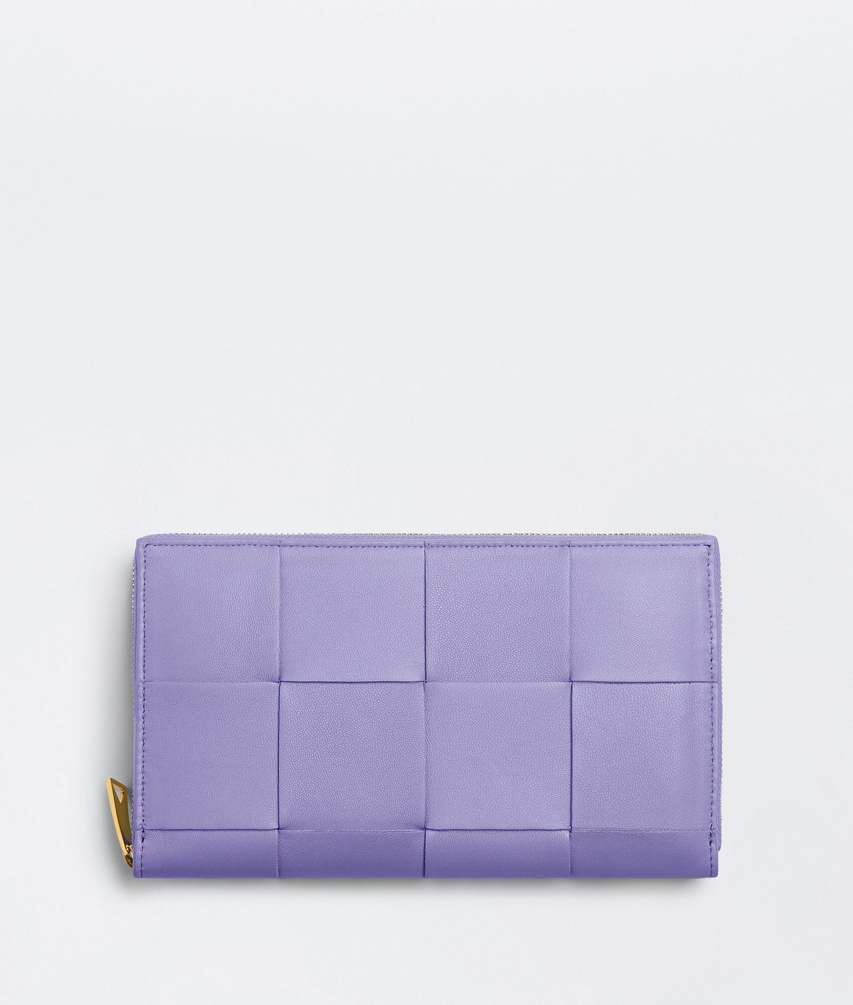 BOTTEGA VENETAの人気紫財布　ジップアラウンドウォレット