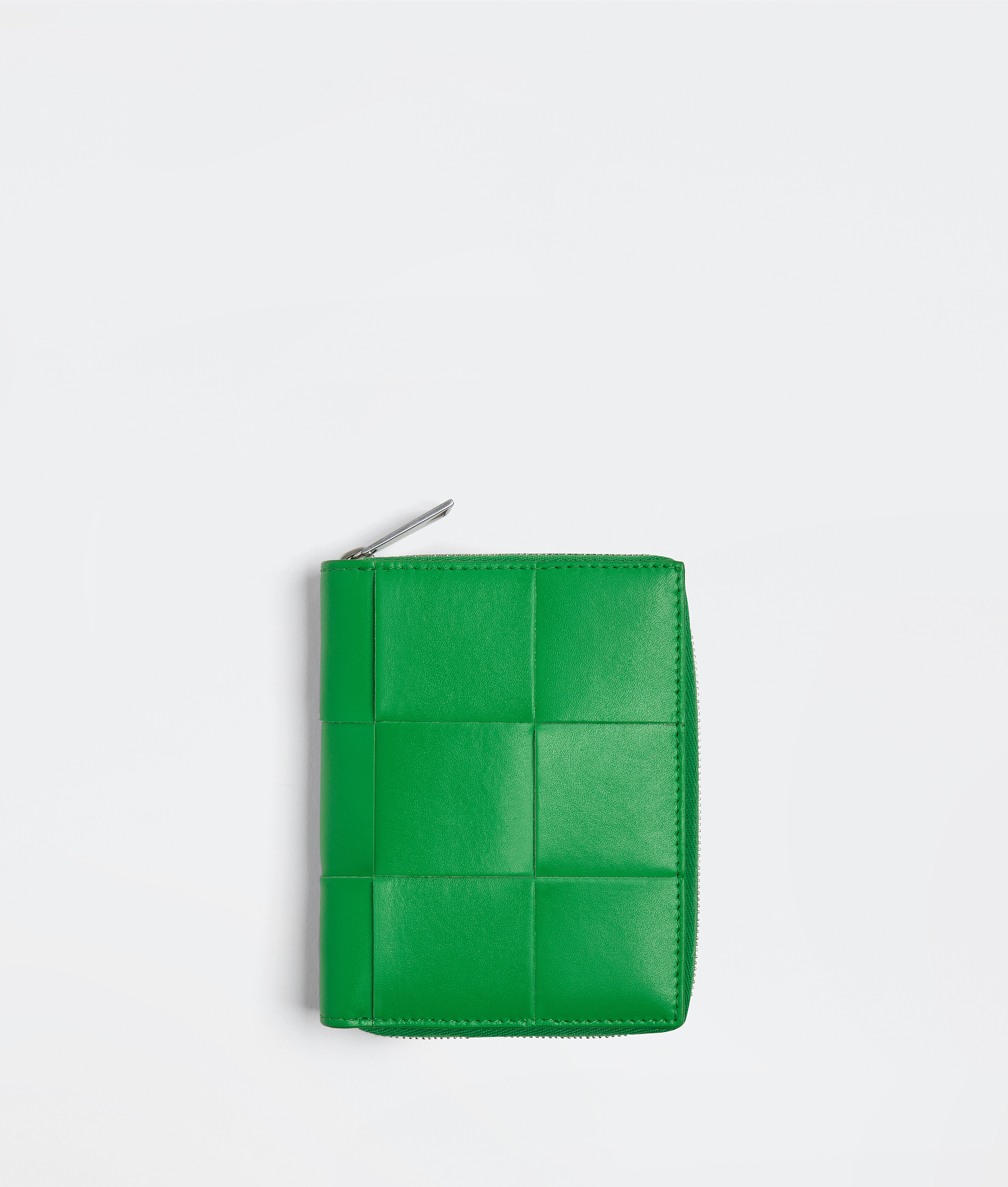 Bottega Veneta Portemonnaie Mit Umlaufendem Zipper In Green