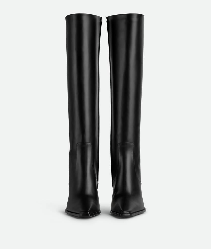 Bottega Veneta® Women's Tex Boot in Black/gold. Shop online now.