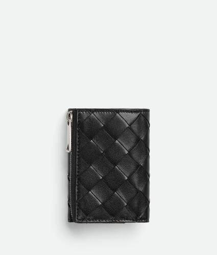 Intrecciato Tiny Tri-Fold Wallet