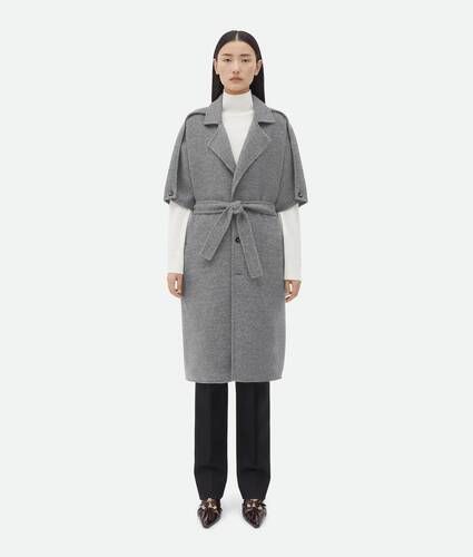 Display a large version of the product image 1 - Wool And Cashmere Sleeveless Coat