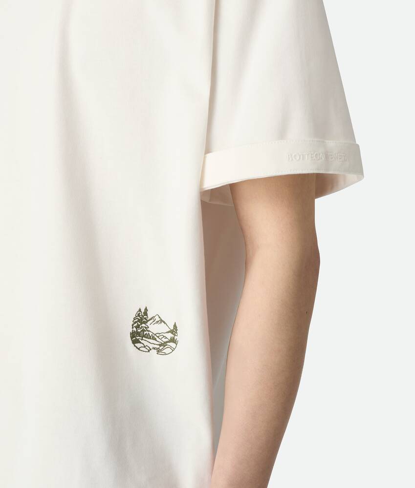 Display a large version of the product image 4 - Pima Cotton Jersey T-Shirt