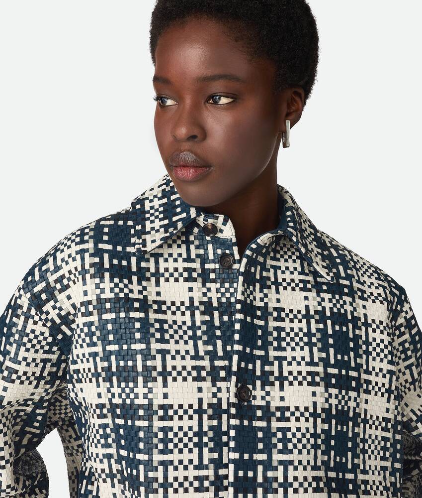 Display a large version of the product image 4 - Mini Intreccio Leather Shirt