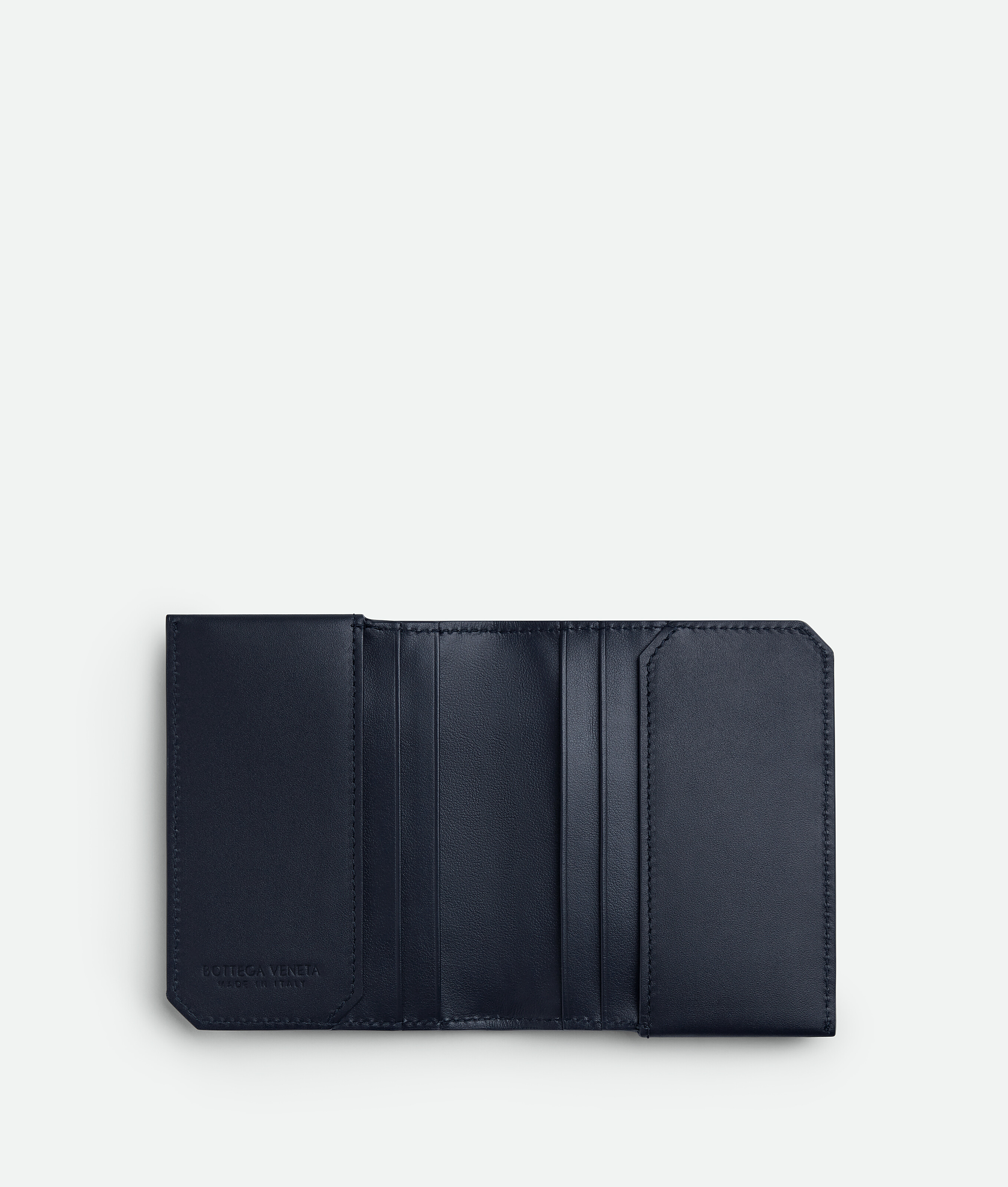 Bottega Veneta Intrecciato Piccolo Flap Kartenetui In Space