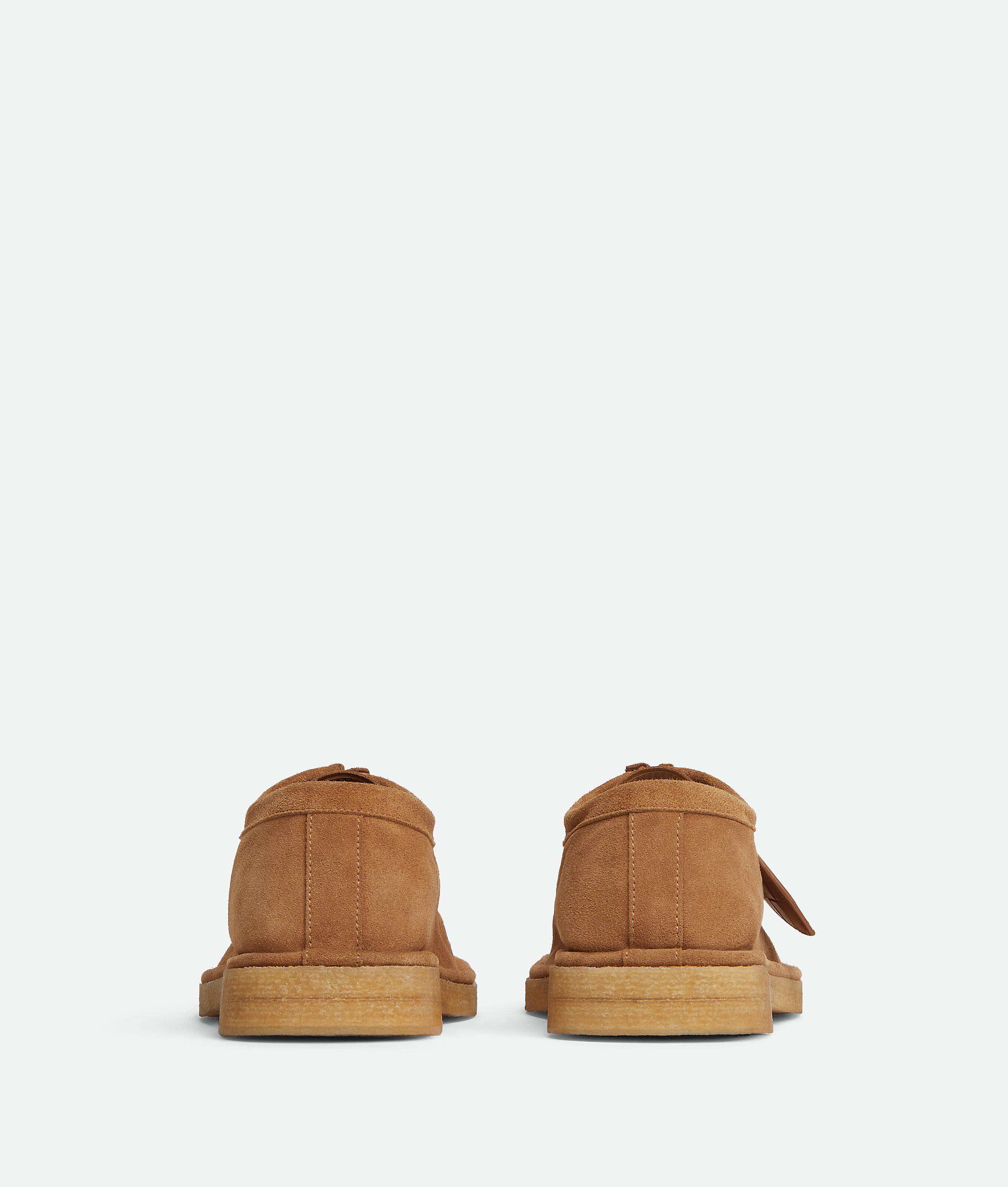 Bottega Veneta Daddy Suede Derby Loafers In Brown