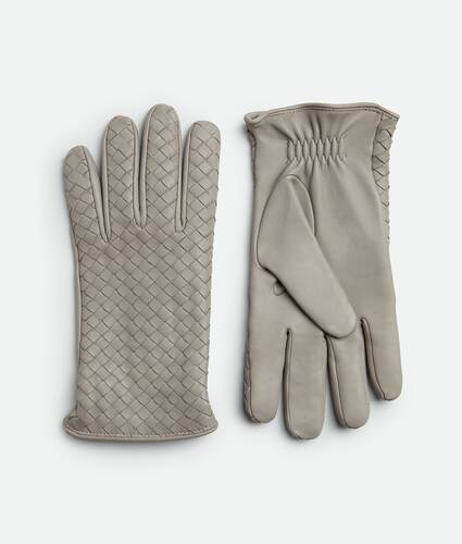 Gants en cuir Intrecciato