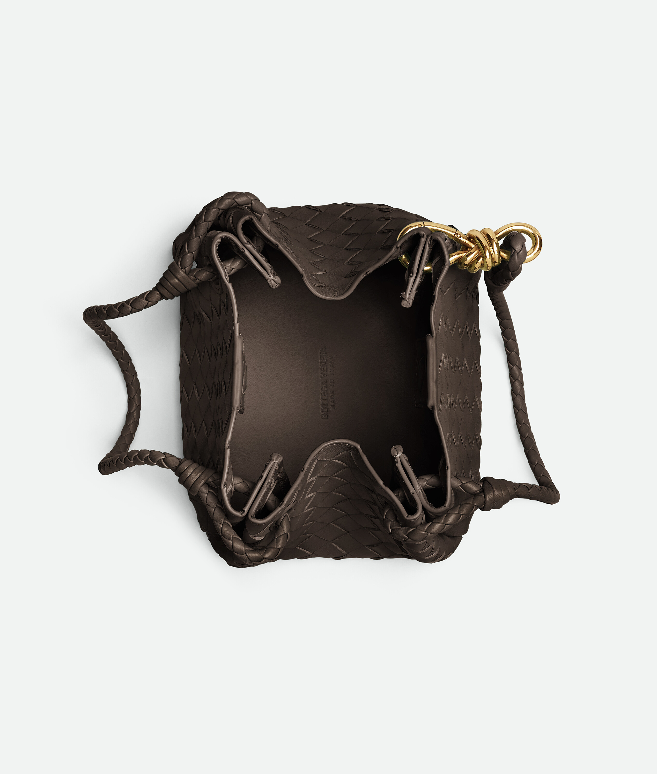 Bottega Veneta Parachute Petit Format In Brown