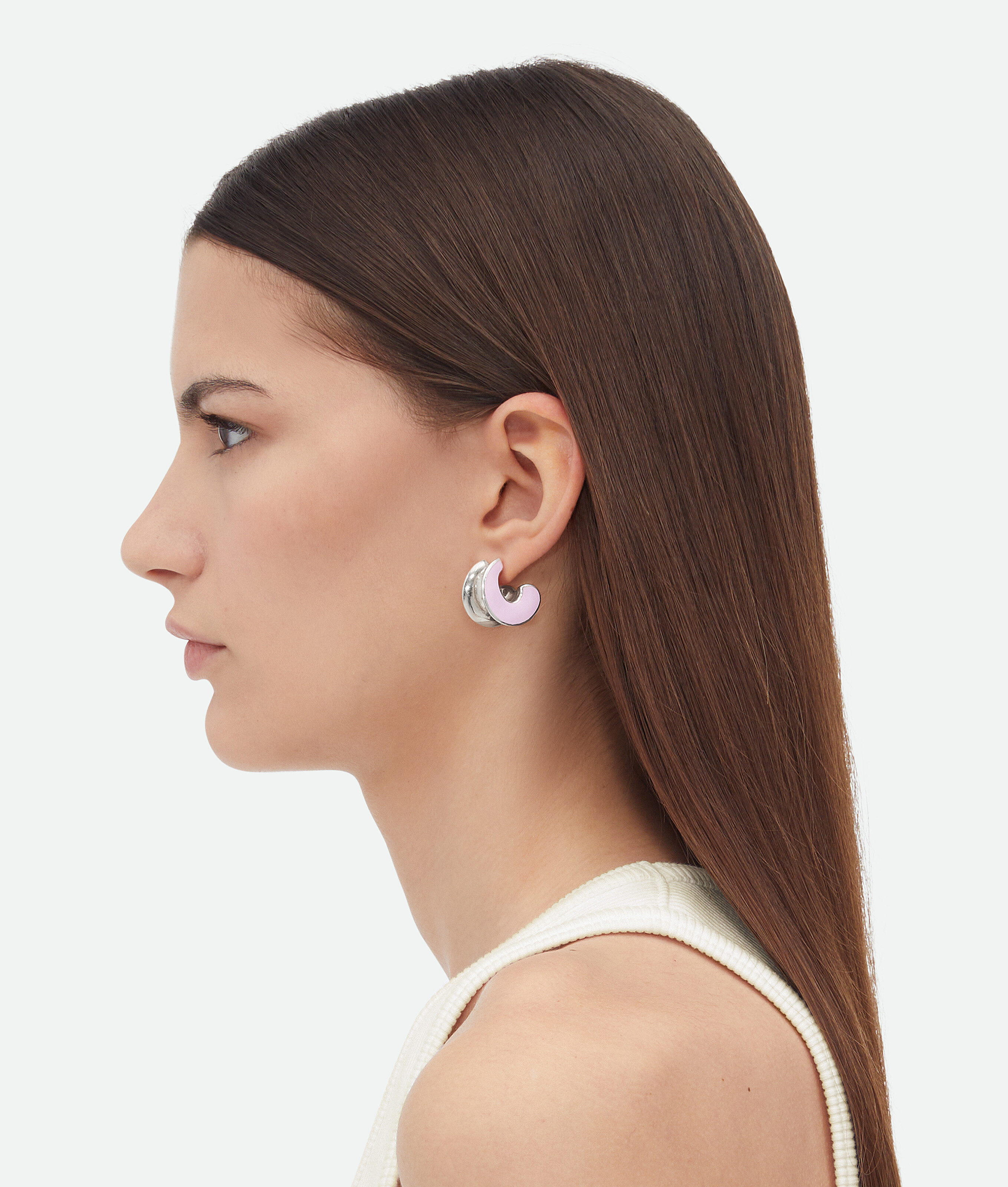 Bottega Veneta H Beam Small Earrings - Fairy - Woman