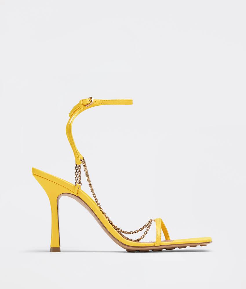 bottega veneta white stretch sandals