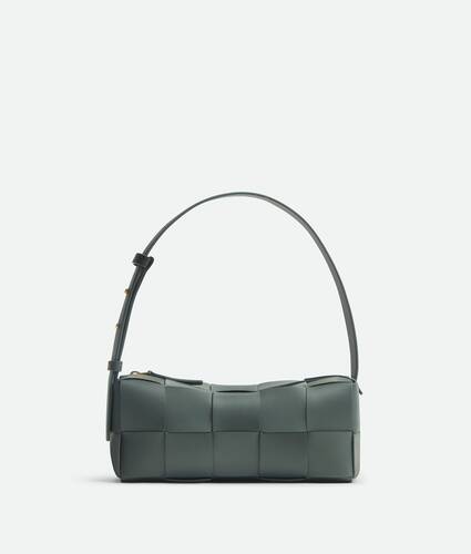 BOTTEGA VENETA Cassette intrecciato leather shoulder bag