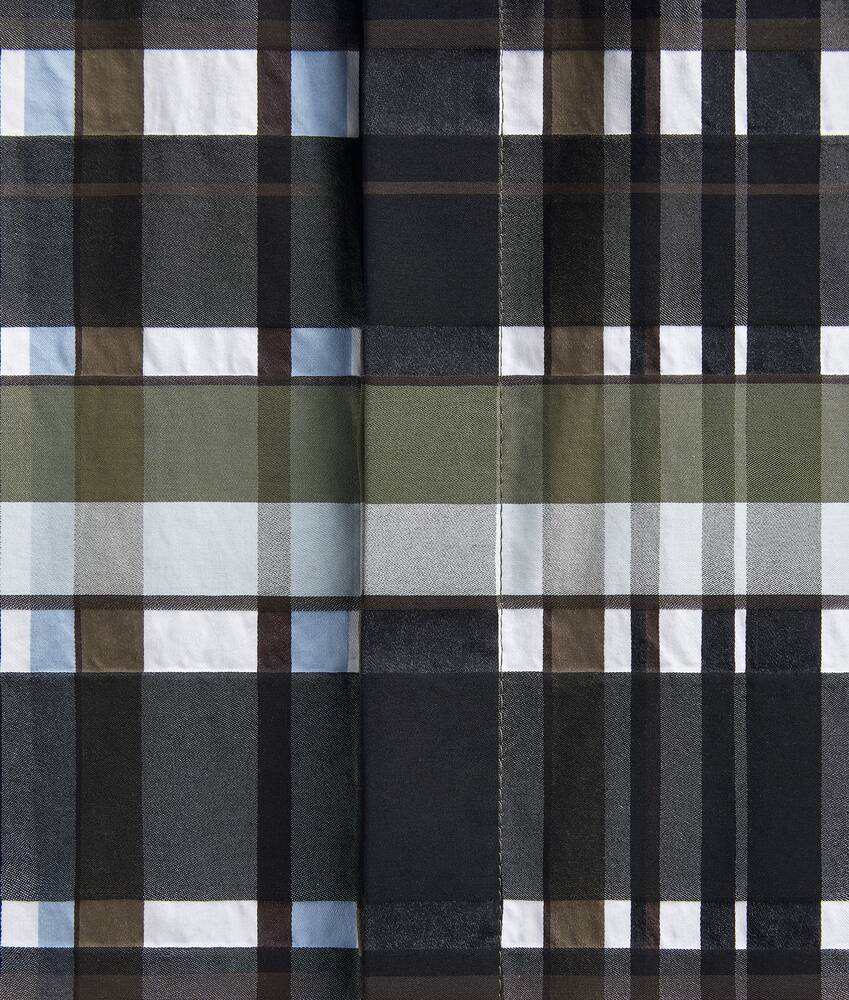 ボッテガヴェネタ Bottega Veneta Cotton Check Shirt COTTON LINEN WOVEN CHECK SHIRT for Women - Bottega Veneta