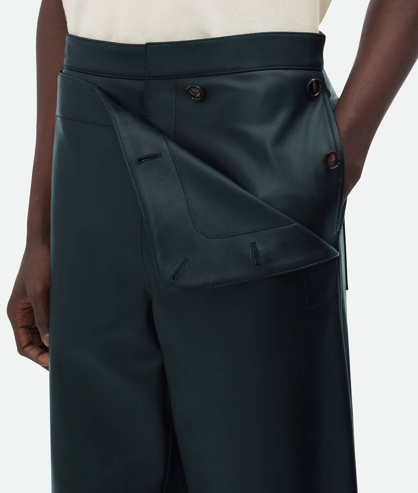 Display a large version of the product image 5 - Leather Sailor Trousers