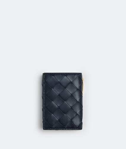 kleines tri-fold portemonnaie mit zip