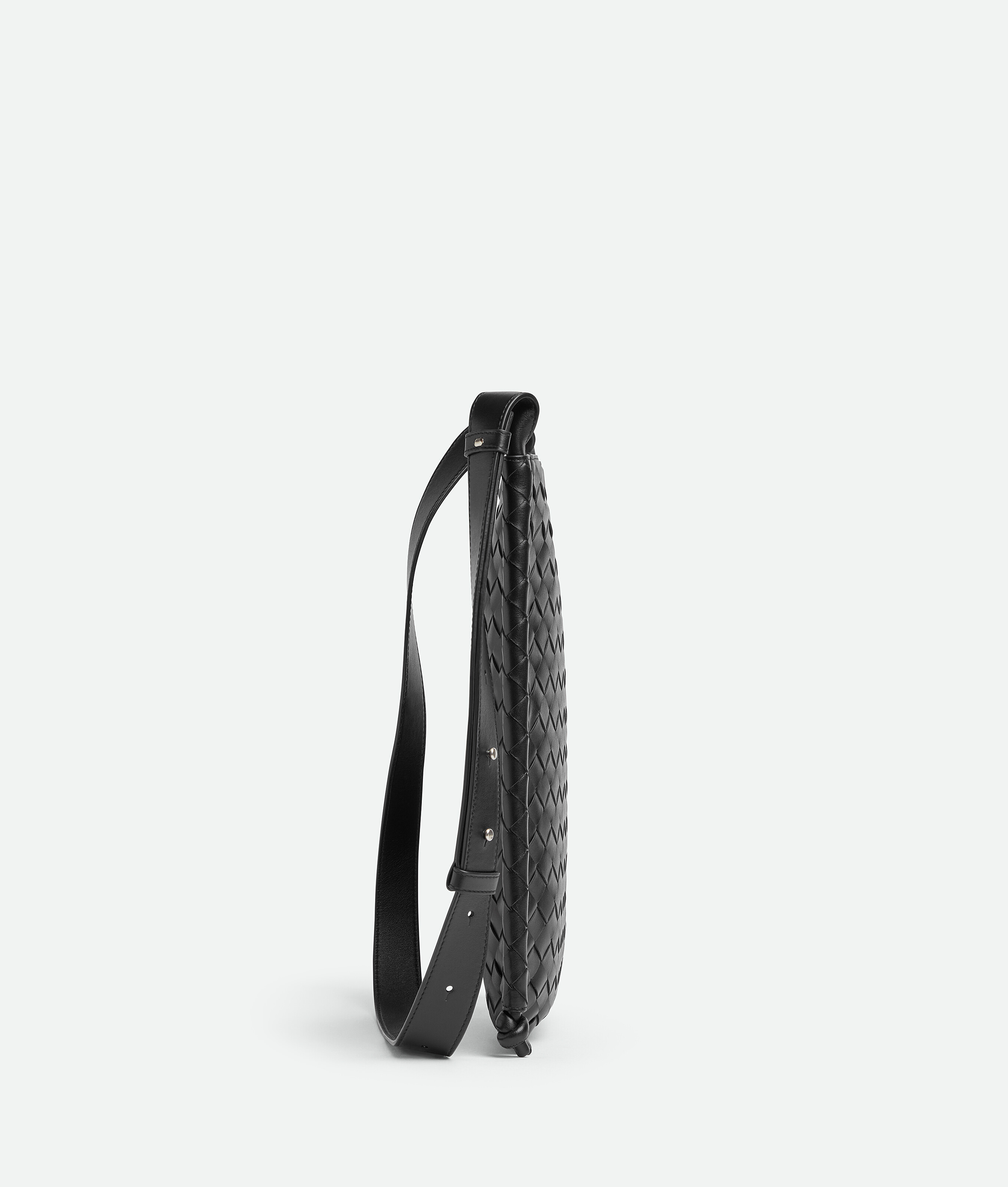 Shop Bottega Veneta Large Flat Loop In Black