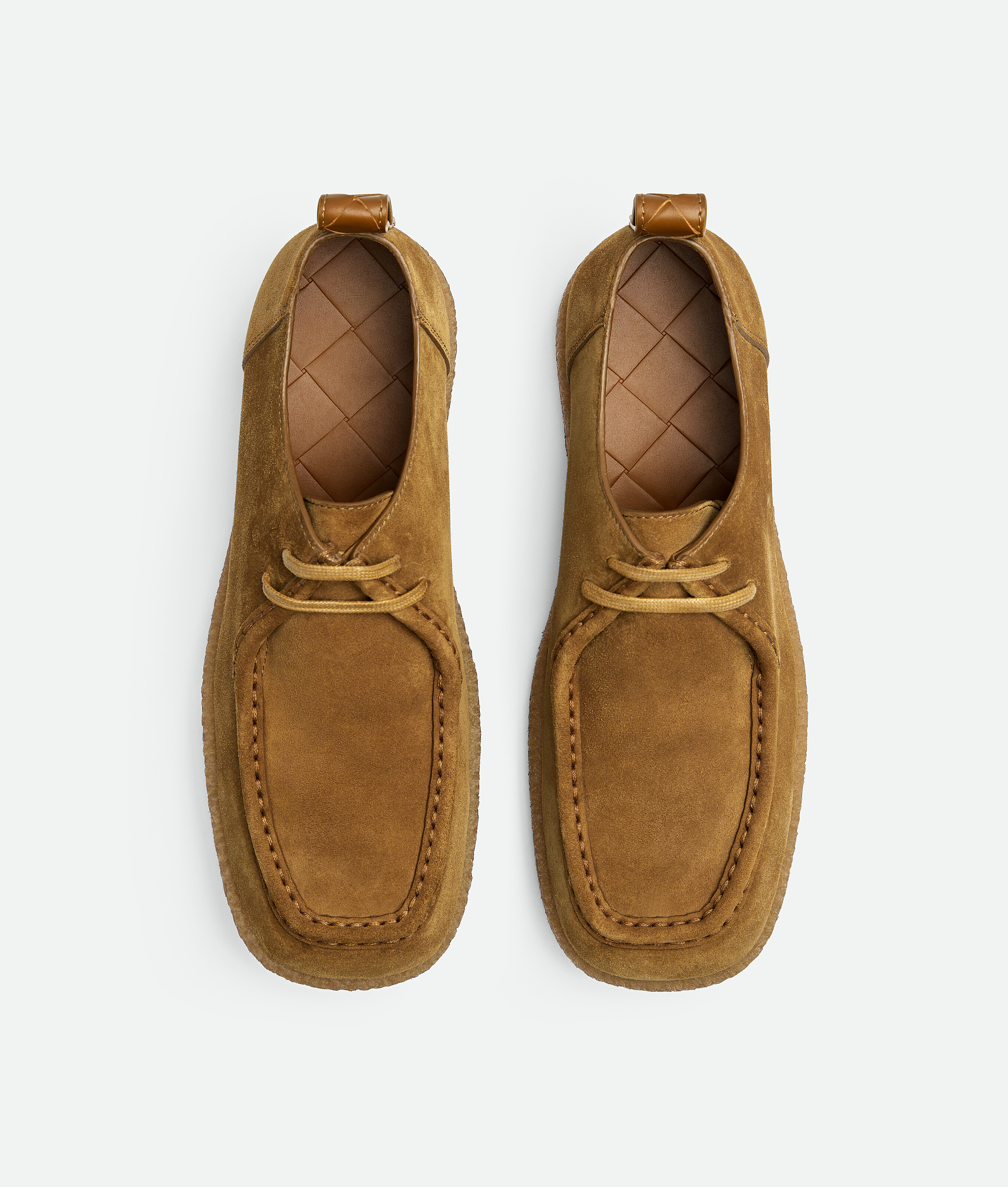 Bottega Veneta Chaussure À Lacets Torino In Cork