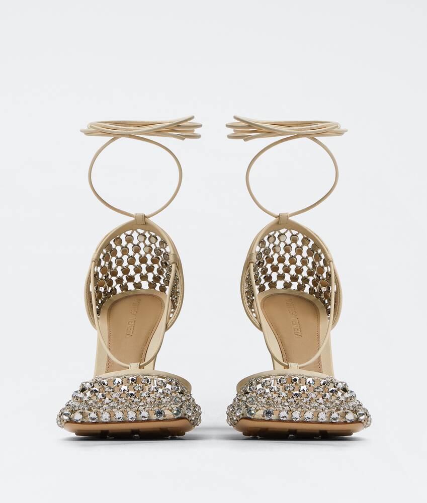 Display a large version of the product image 2 - Sparkle Stretch Lace-Up Sandal