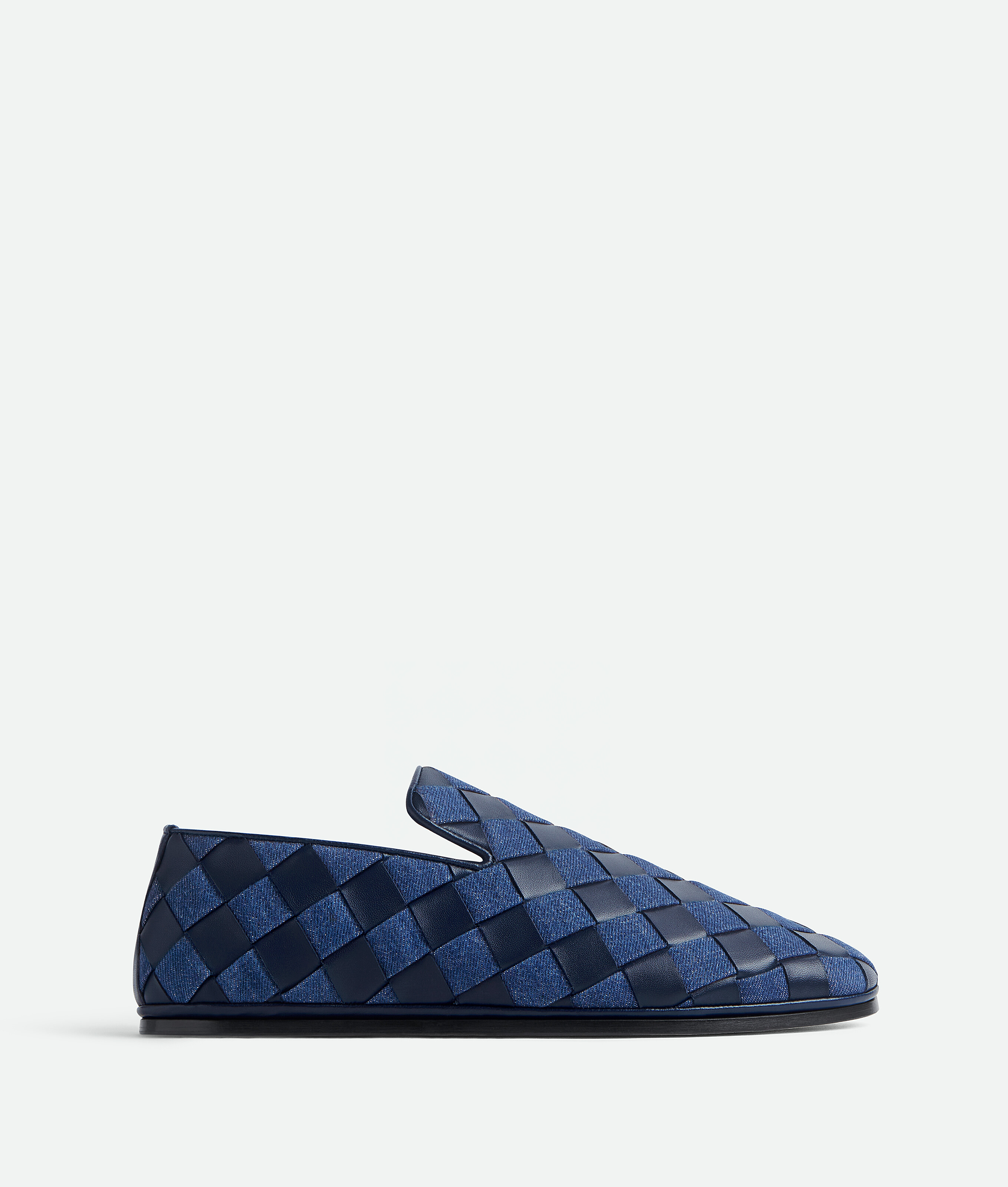 Bottega Veneta Sunday Slipper In Indigo/abyss