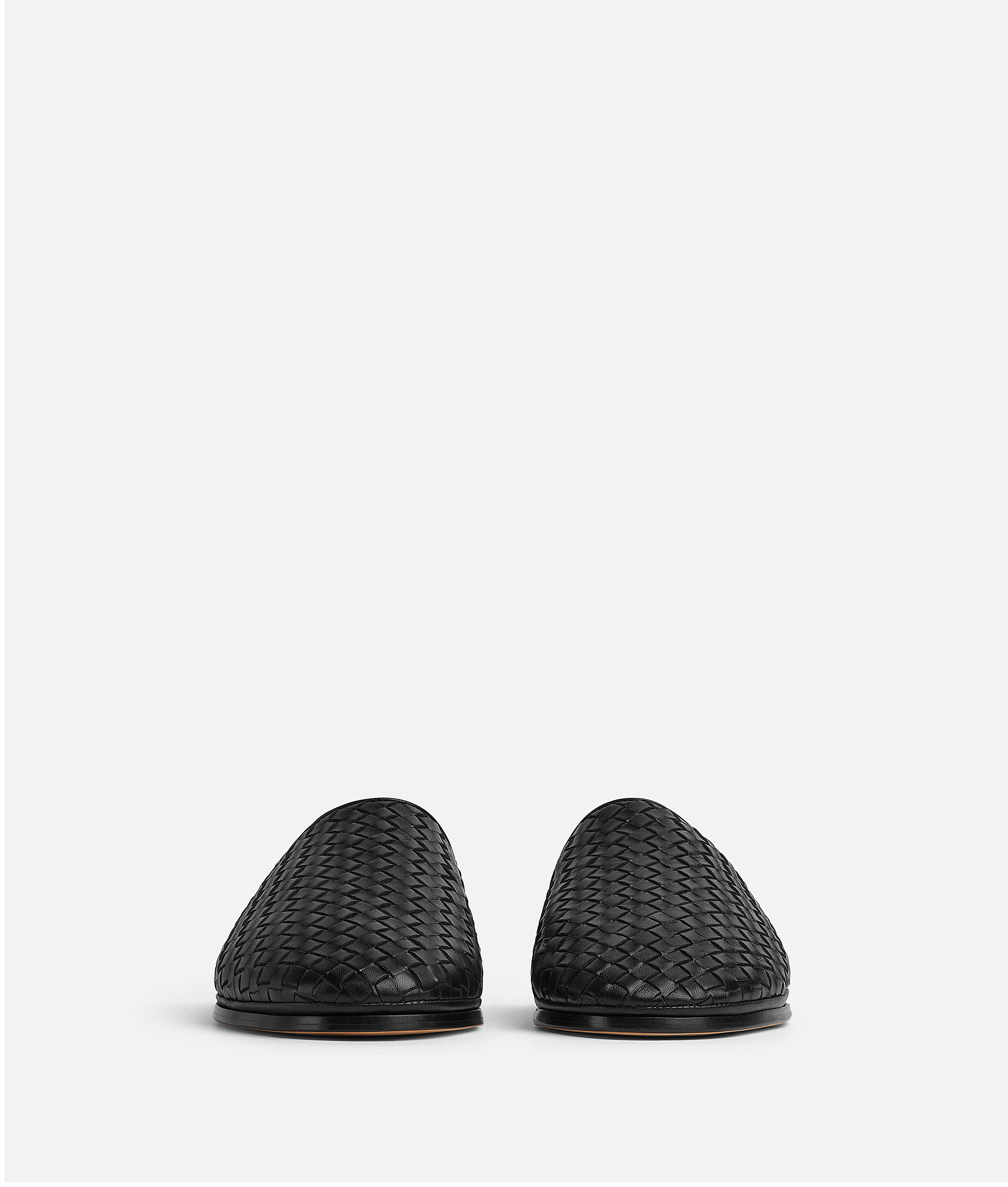 Shop Bottega Veneta Sunday Slipper In Black