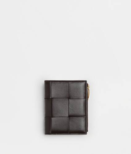 bifold portemonnaie mit zipper