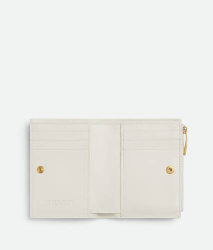 Intrecciato Small Bi-Fold Wallet