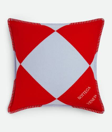 Jacquard Check Cushion